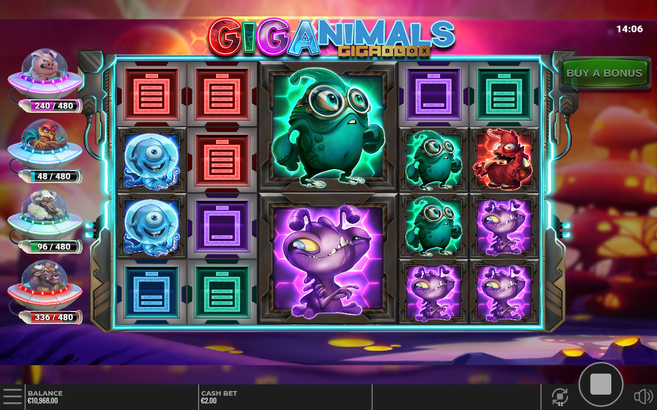 Giganimals GigaBlox gameplay