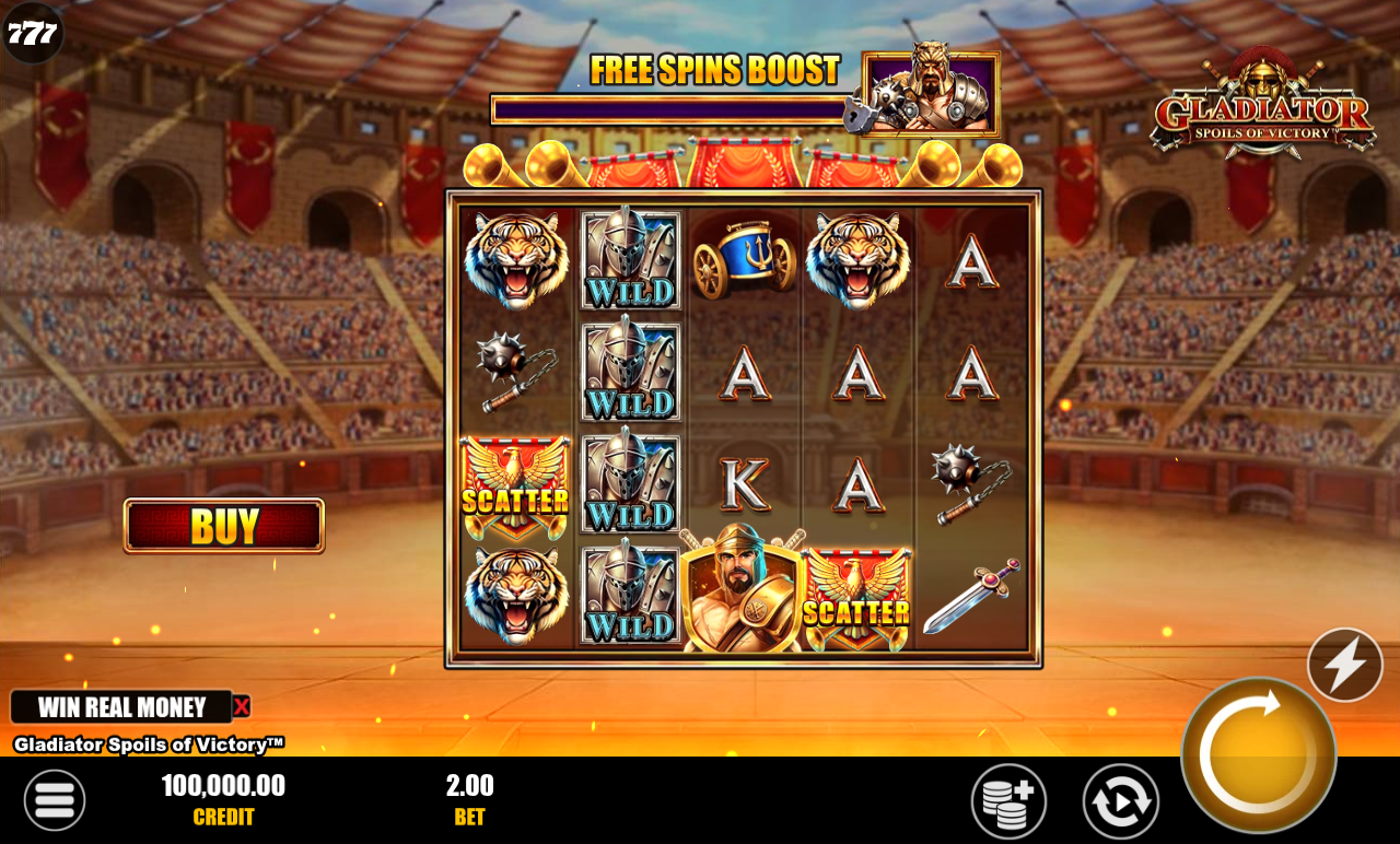 Gladiator Spoils of Victory base game