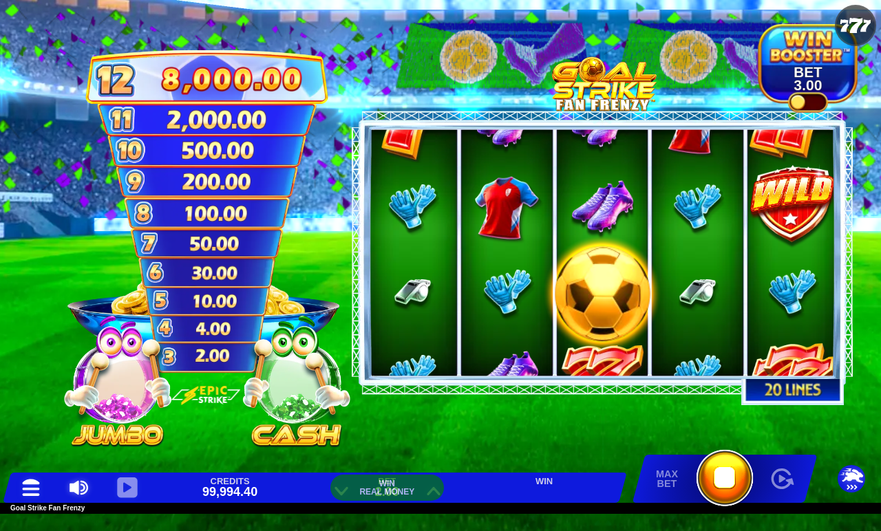Goal Strike Fan Frenzy gameplay