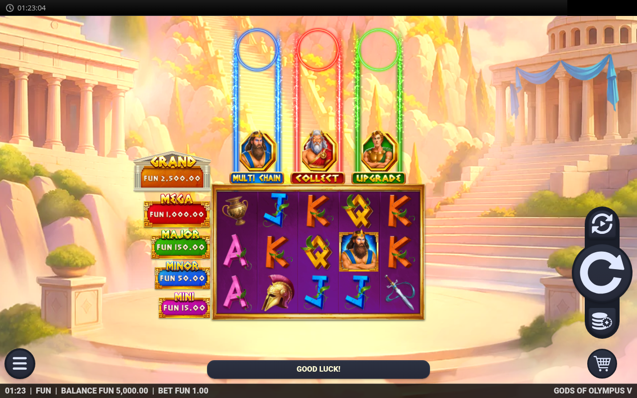 Gods of Olympus 5 base game