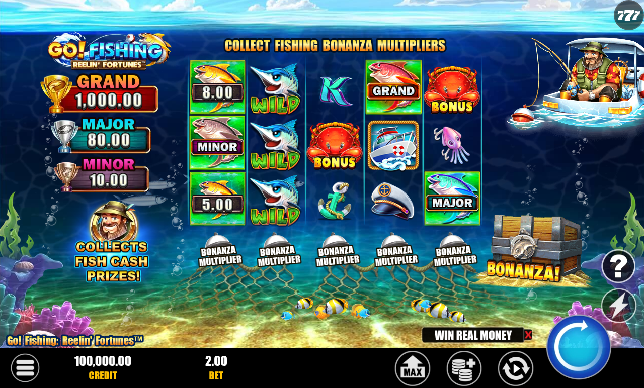 Go! Fishing: Reelin' Fortunes base game