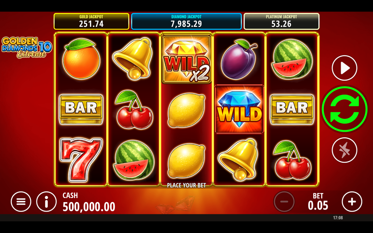 Golden Diamonds 10 Extreme base game