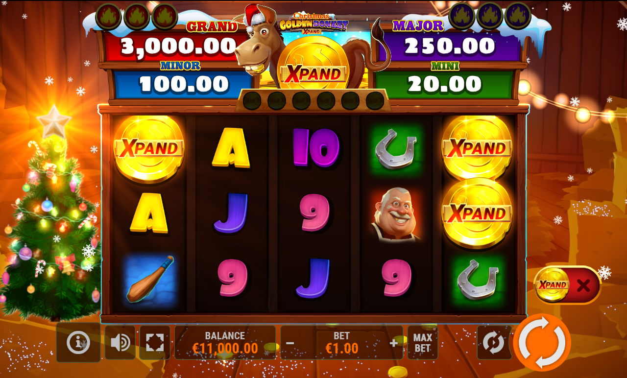 Golden Donkey Christmas Xpand base game