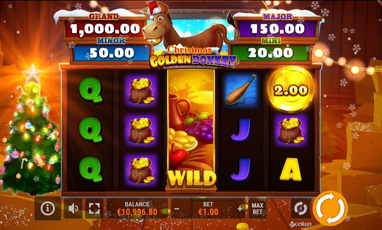 Golden Donkey XMAS gameplay