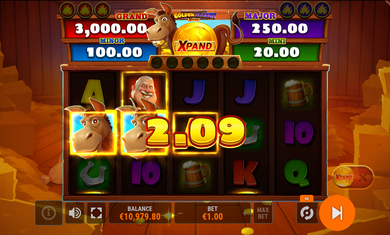 Golden Donkey Xpand gameplay
