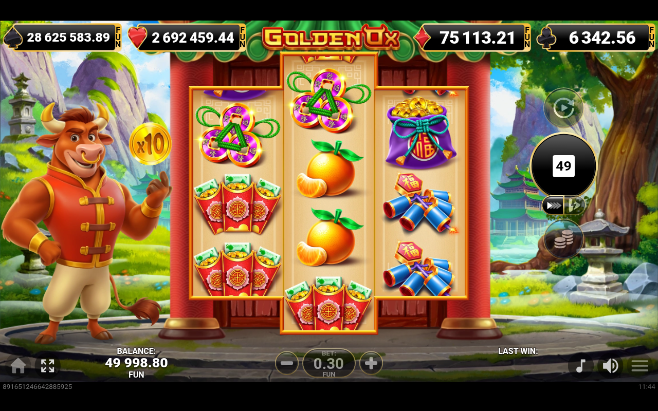 Golden Ox gameplay