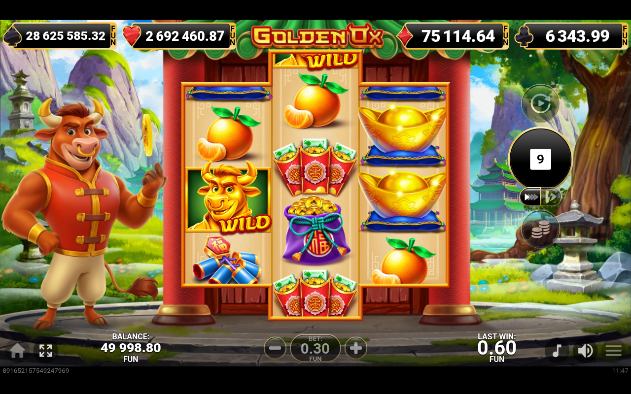Golden Ox gameplay