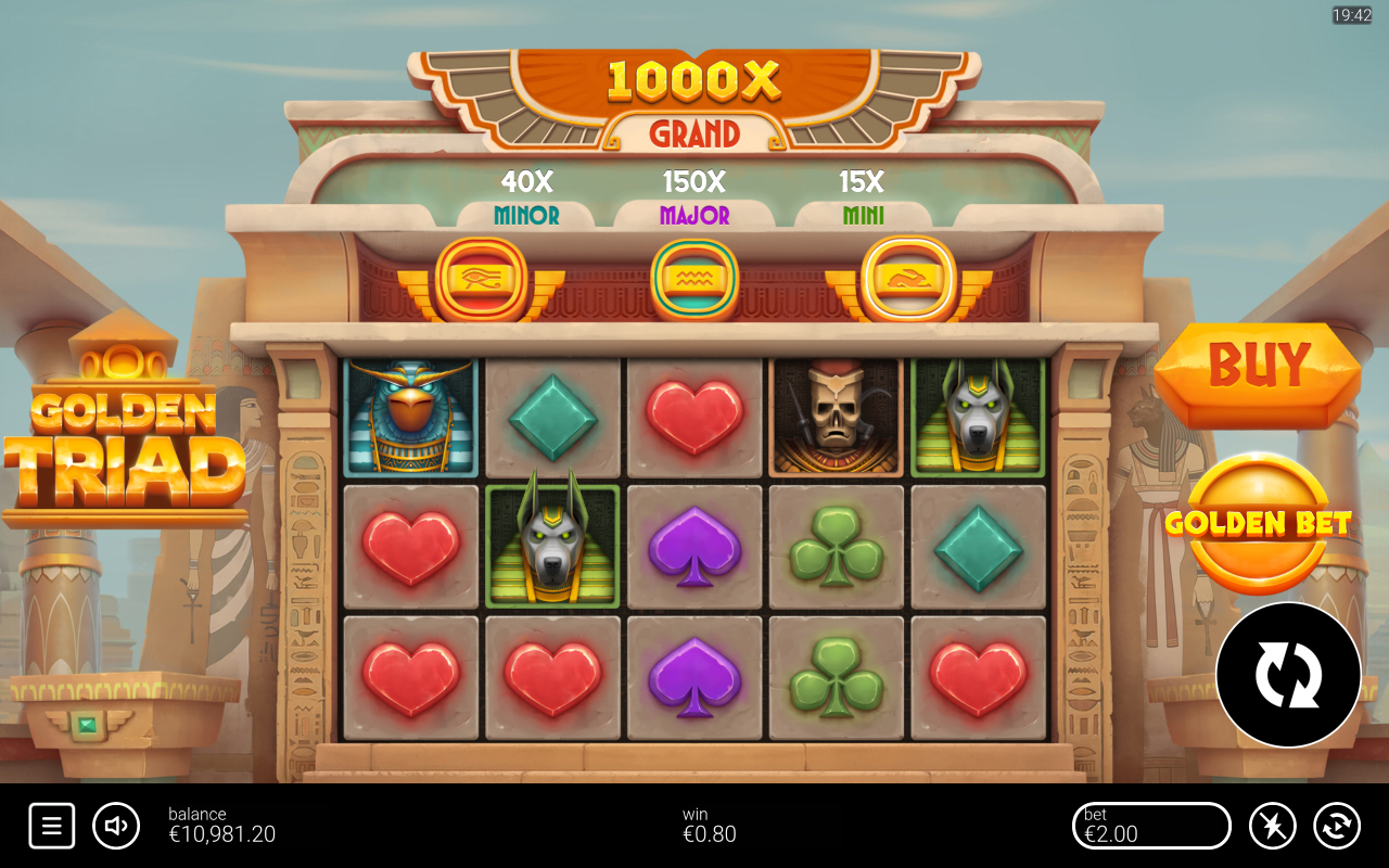Golden Triad gameplay