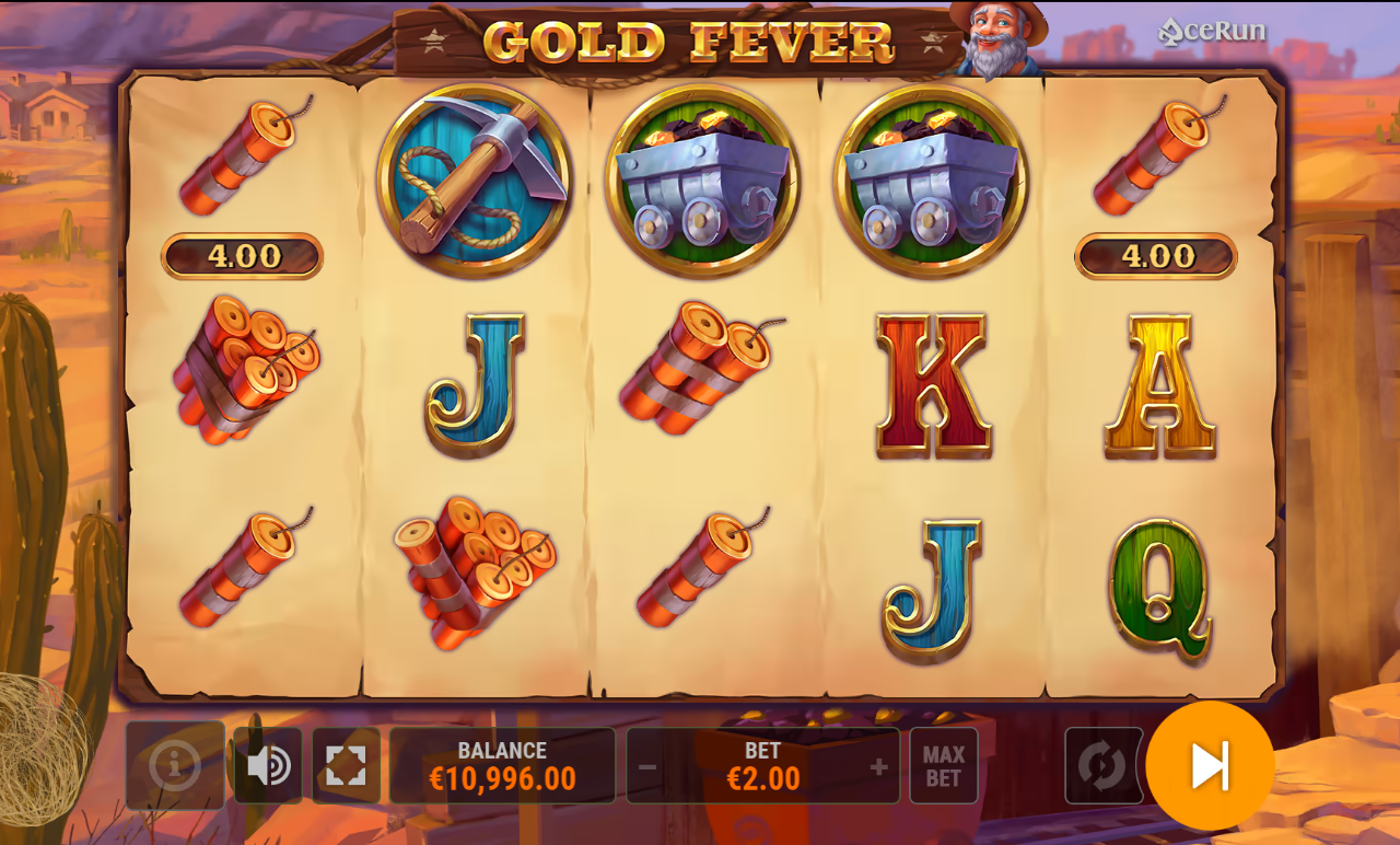 Gold Fever gameplay