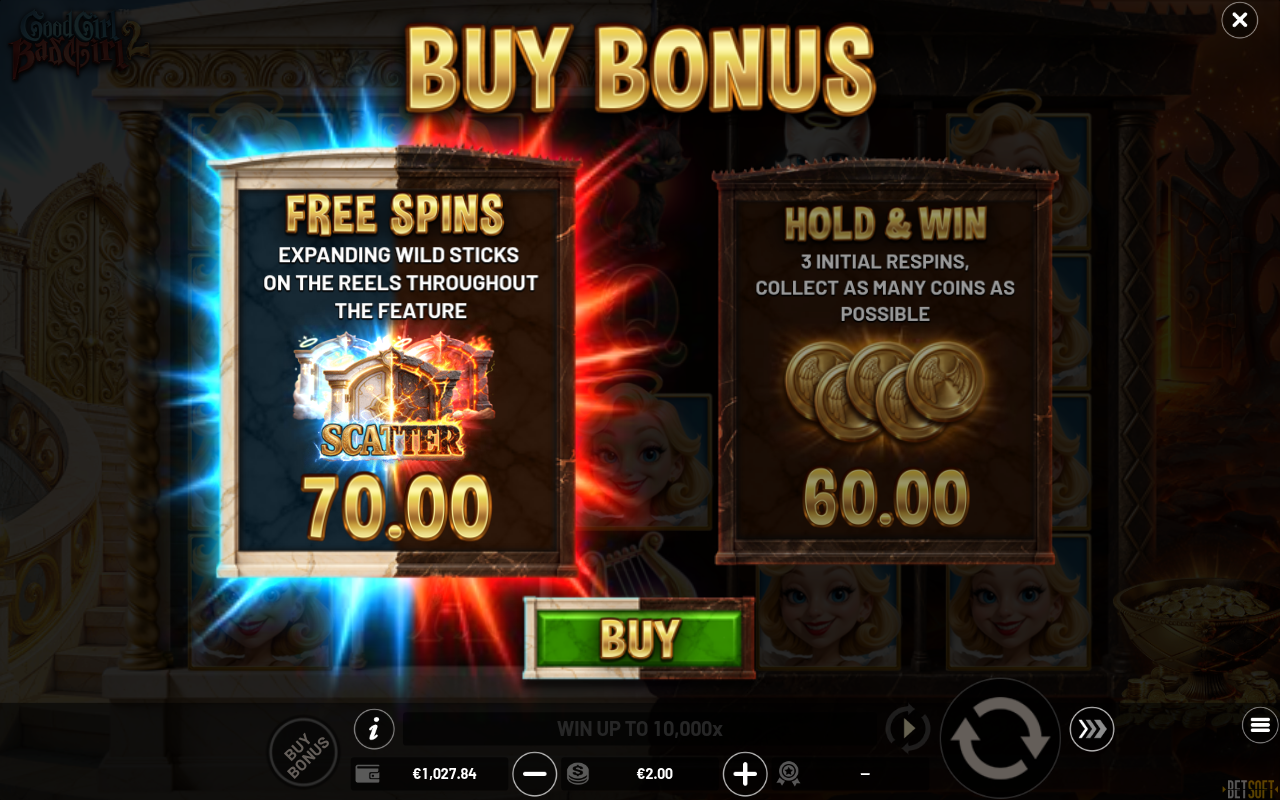 Good Girl Bad Girl 2 bonus buy