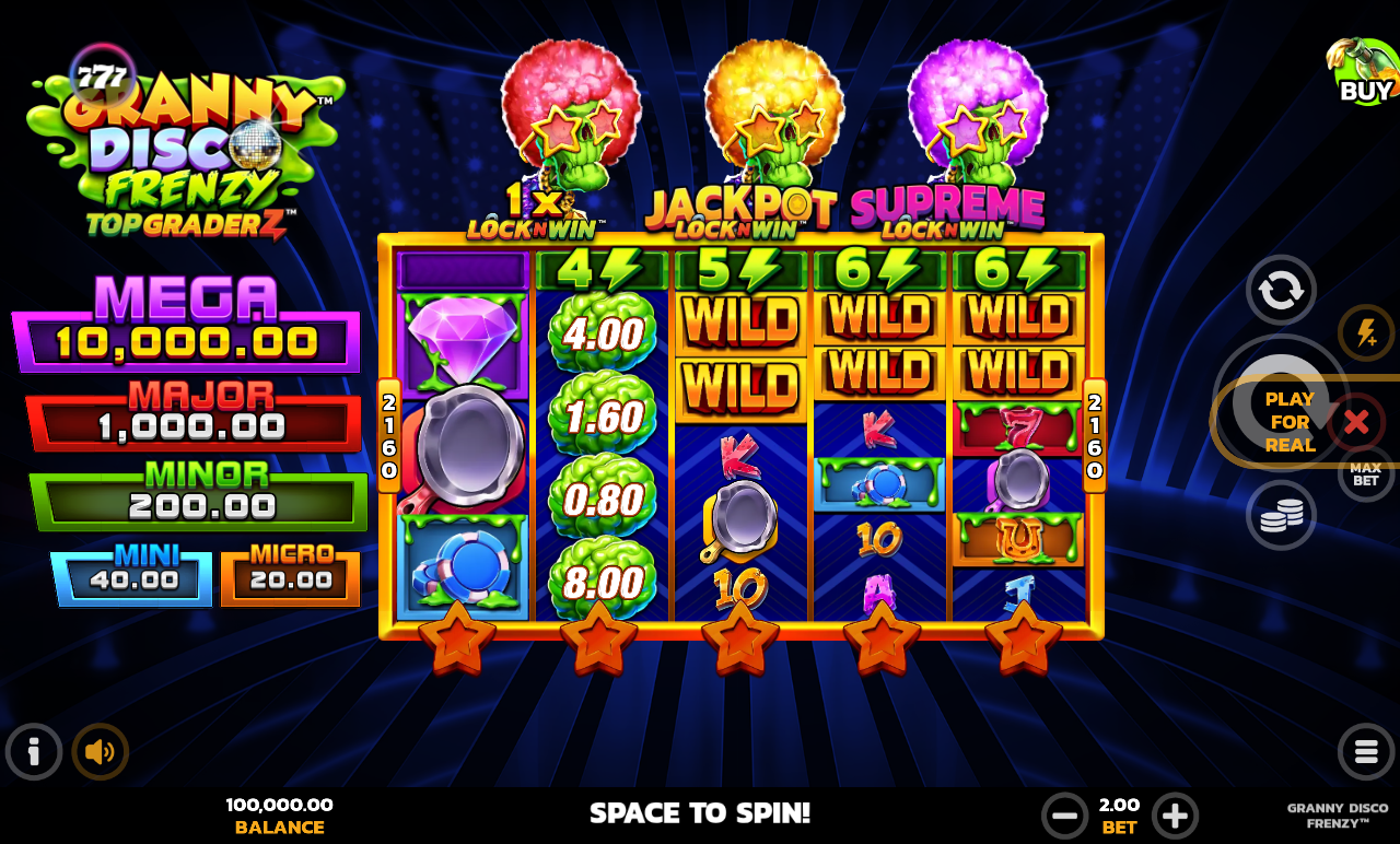 Granny Disco Frenzy base game
