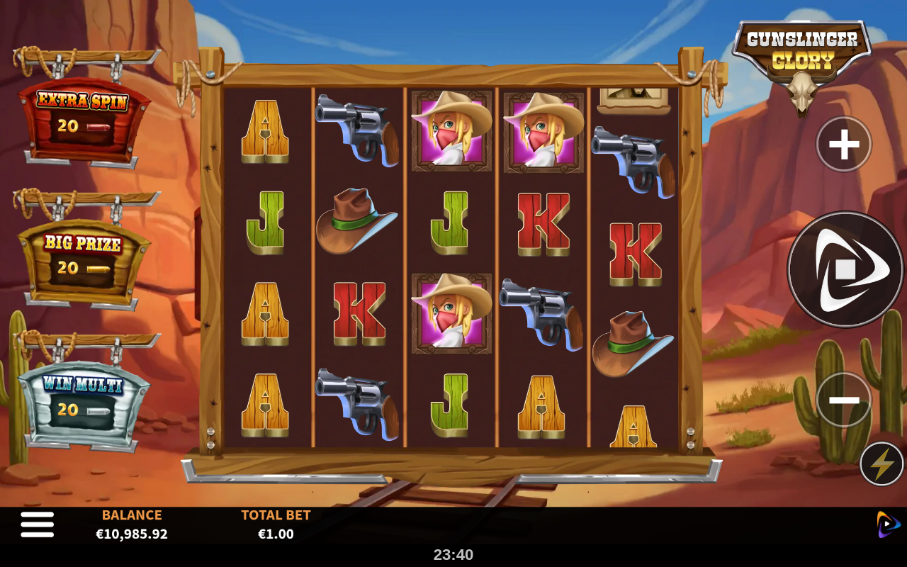 Gunslinger Glory gameplay