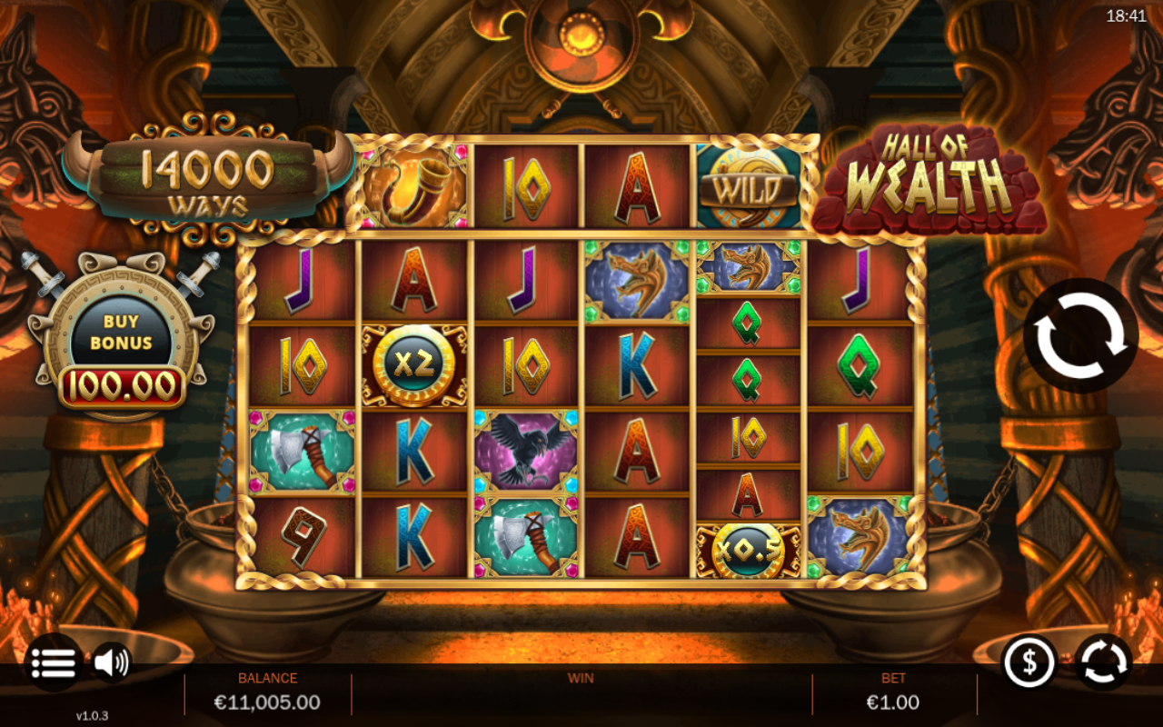 Hall of Wealth gameplay