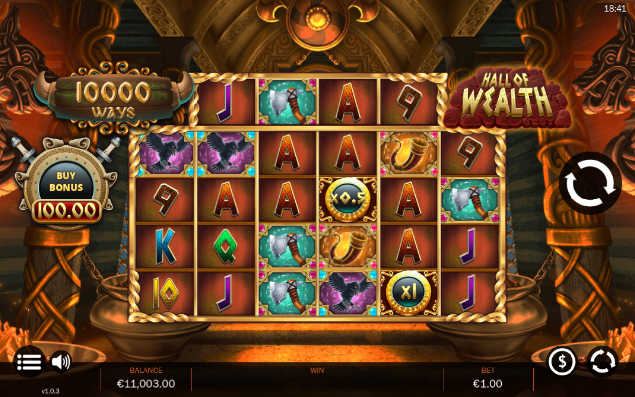 Hall of Wealth gameplay