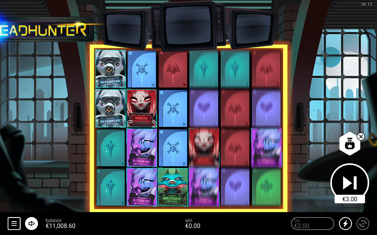 Headhunter bonus round