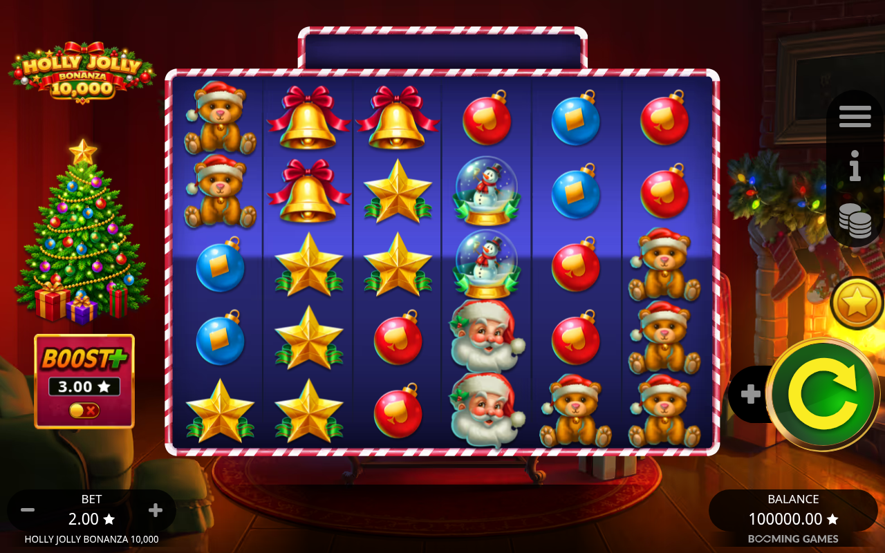 Holly Jolly Bonanza 10,000 base game