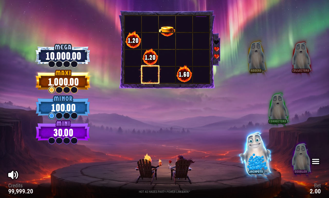 Hot as Hades Party Power Link&Win gameplay
