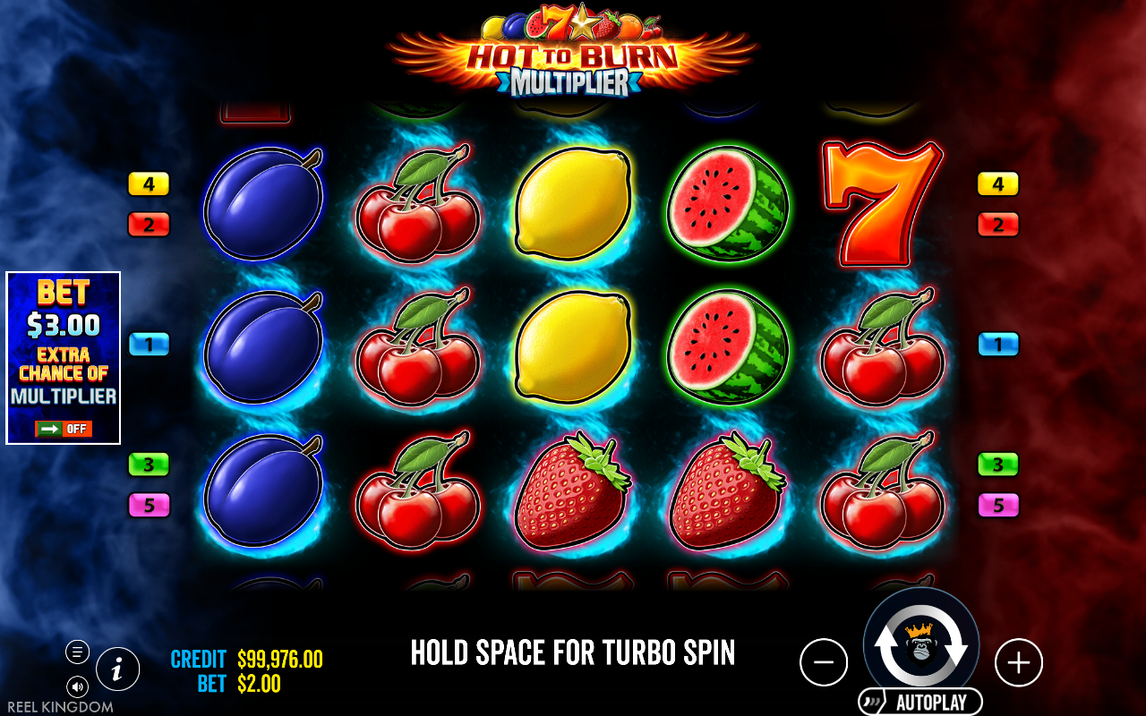 Hot to Burn Multiplier gameplay