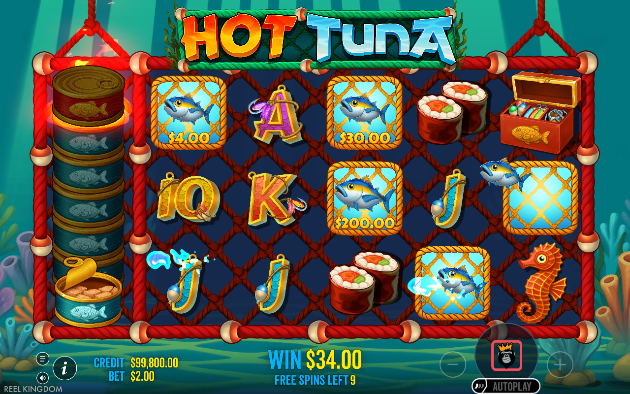 Hot Tuna bonus round