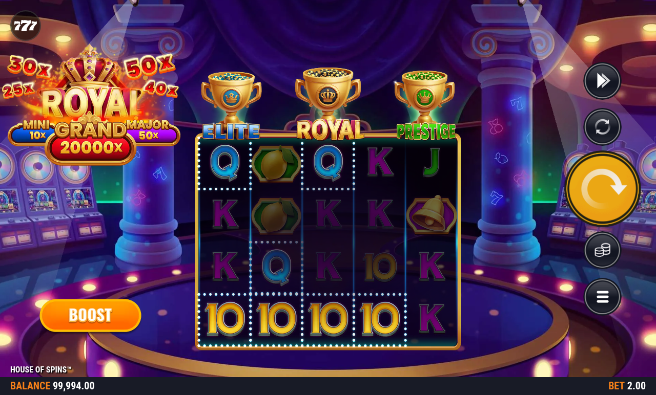 HOUSE OF SPINS gameplay