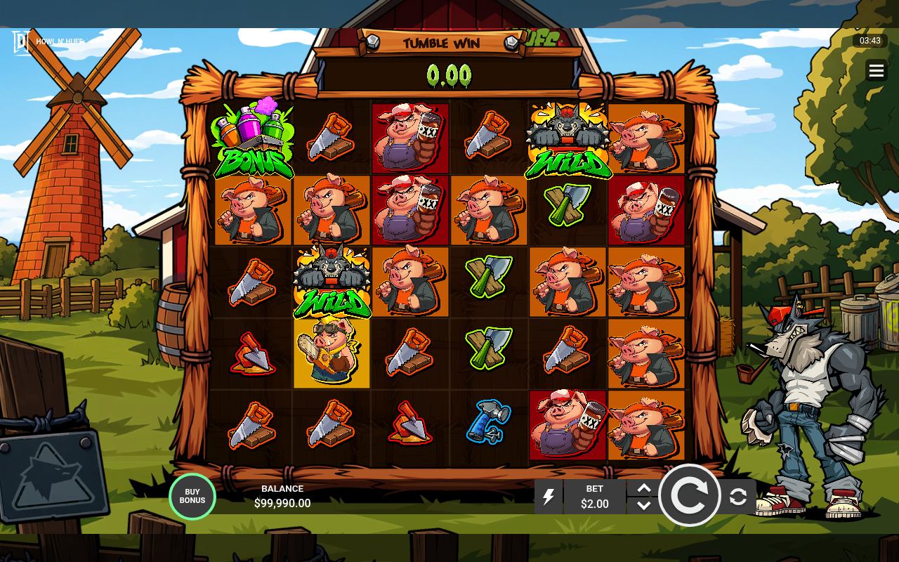 Howl N' Huff gameplay