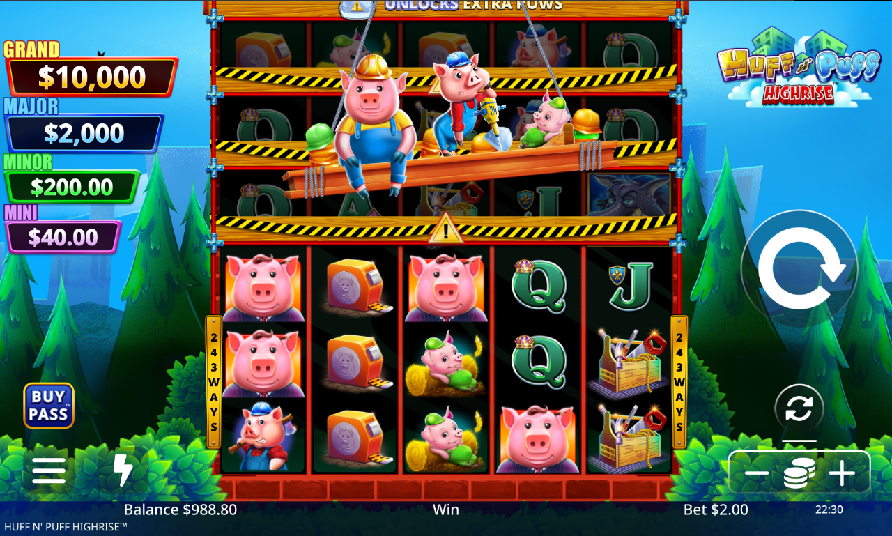 Huff n' Puff Highrise base game