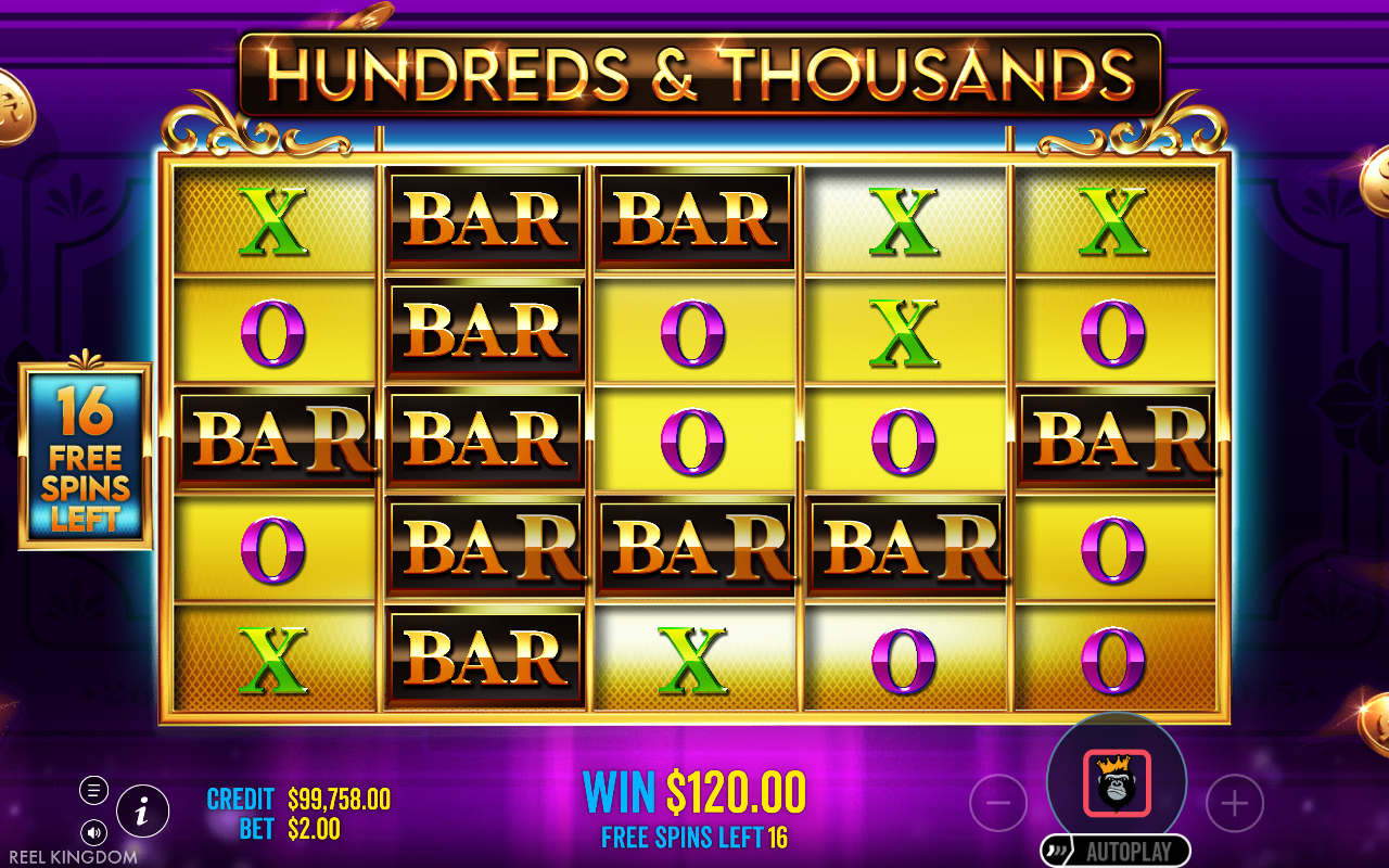 Hundreds and Thousands bonus round