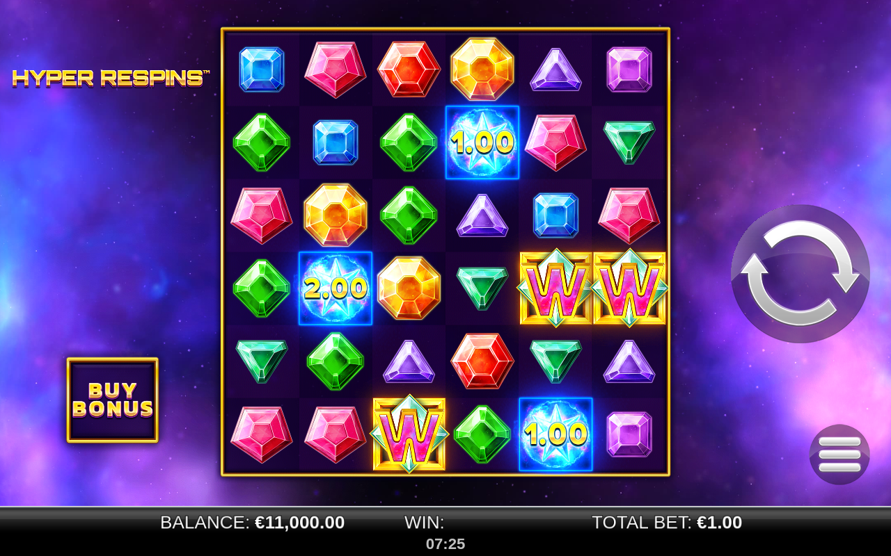 Hyper Respins base game