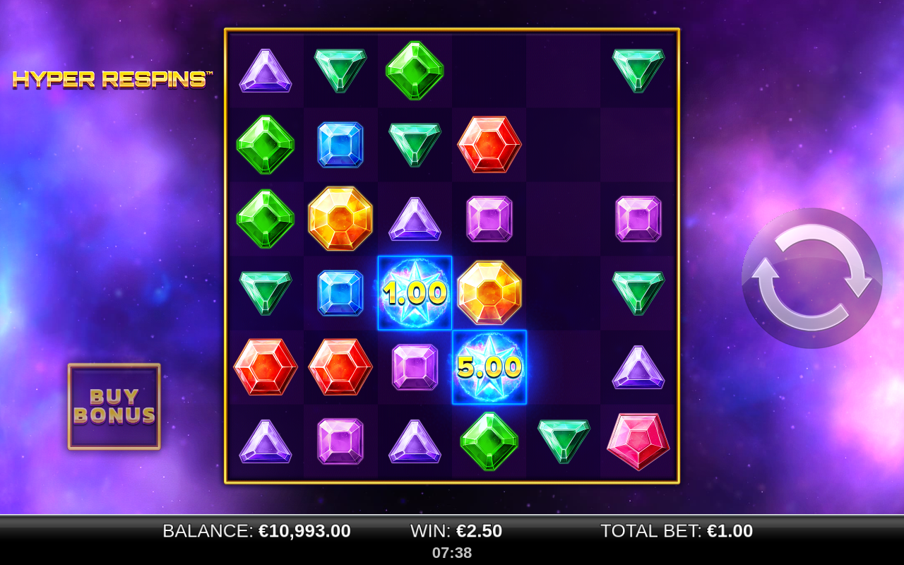 Hyper Respins gameplay