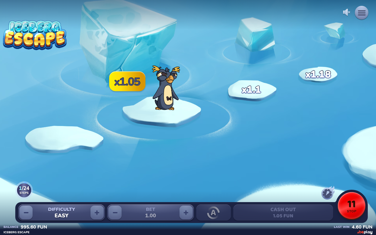 Iceberg Escape gameplay