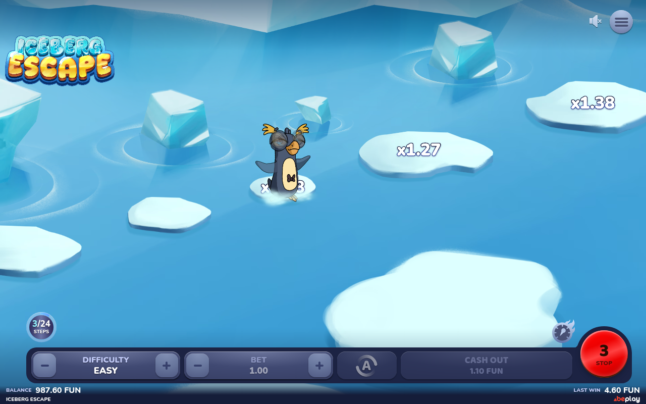 Iceberg Escape gameplay