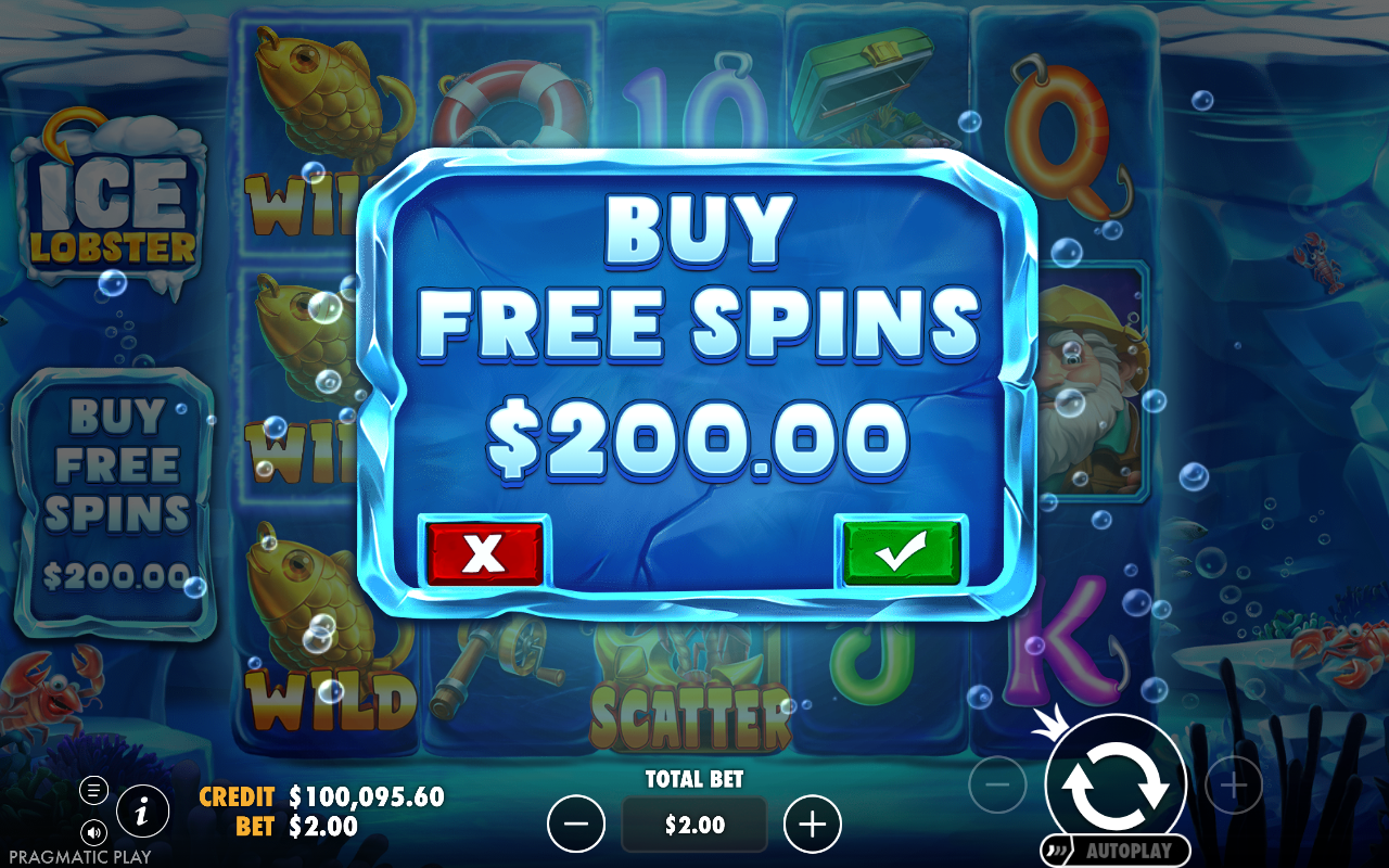 Ice Lobster bonus buy