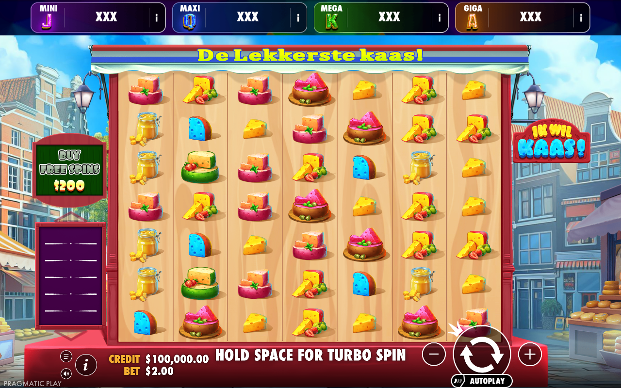 Ik wil Kaas! - Oranje Jackpot base game