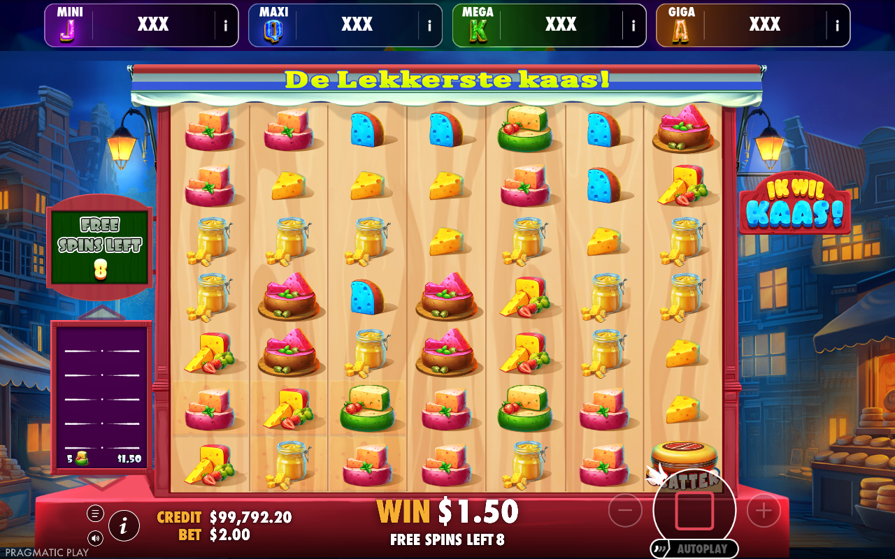 Ik wil Kaas! - Oranje Jackpot bonus round