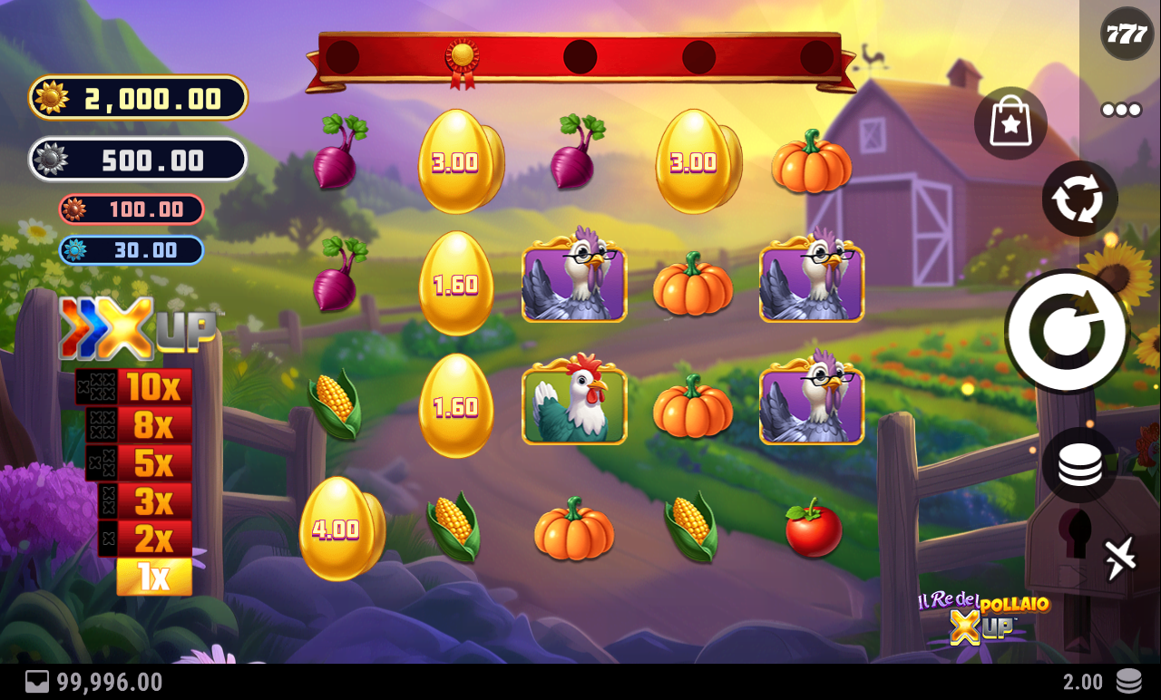 Il Re del Pollaio X UP gameplay