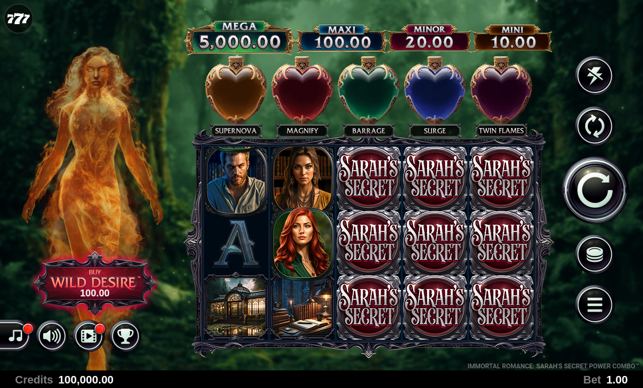 Immortal Romance: Sarah's Secret Power Combo base game