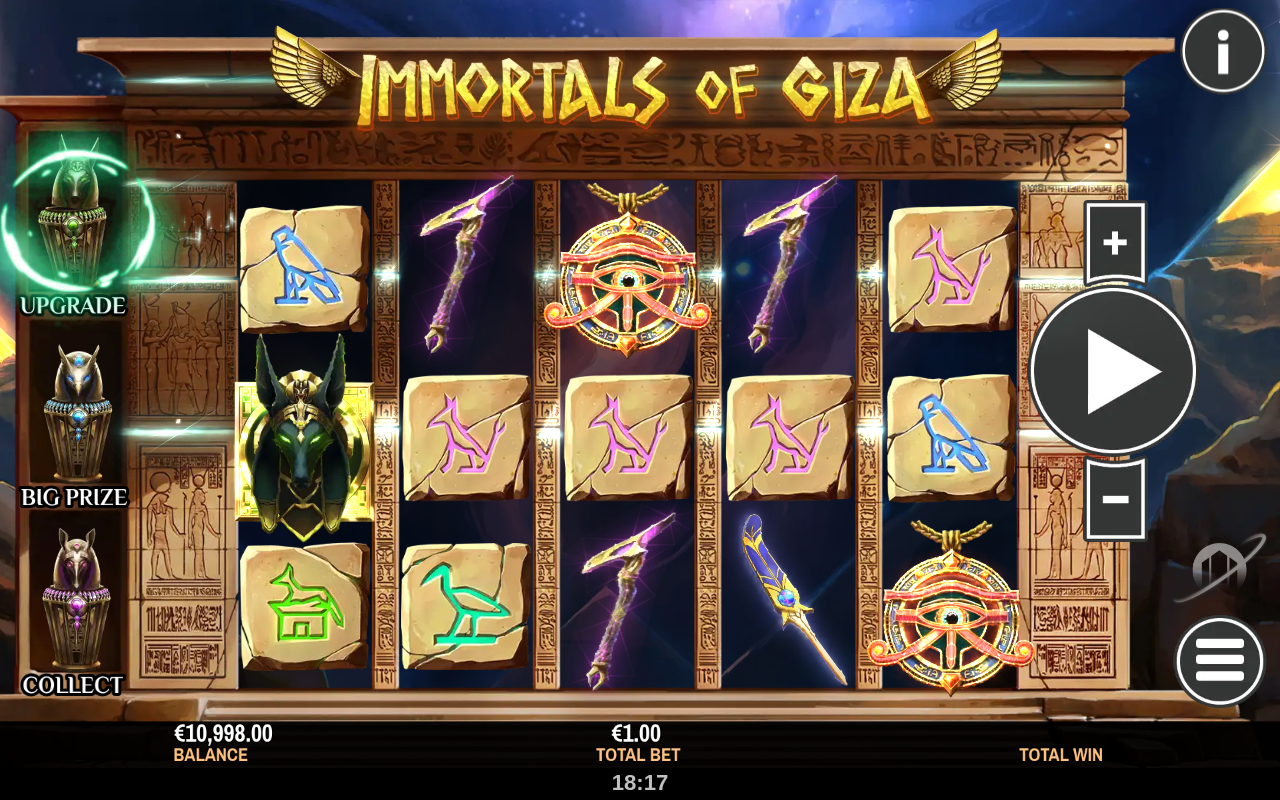 Immortals of Giza gameplay