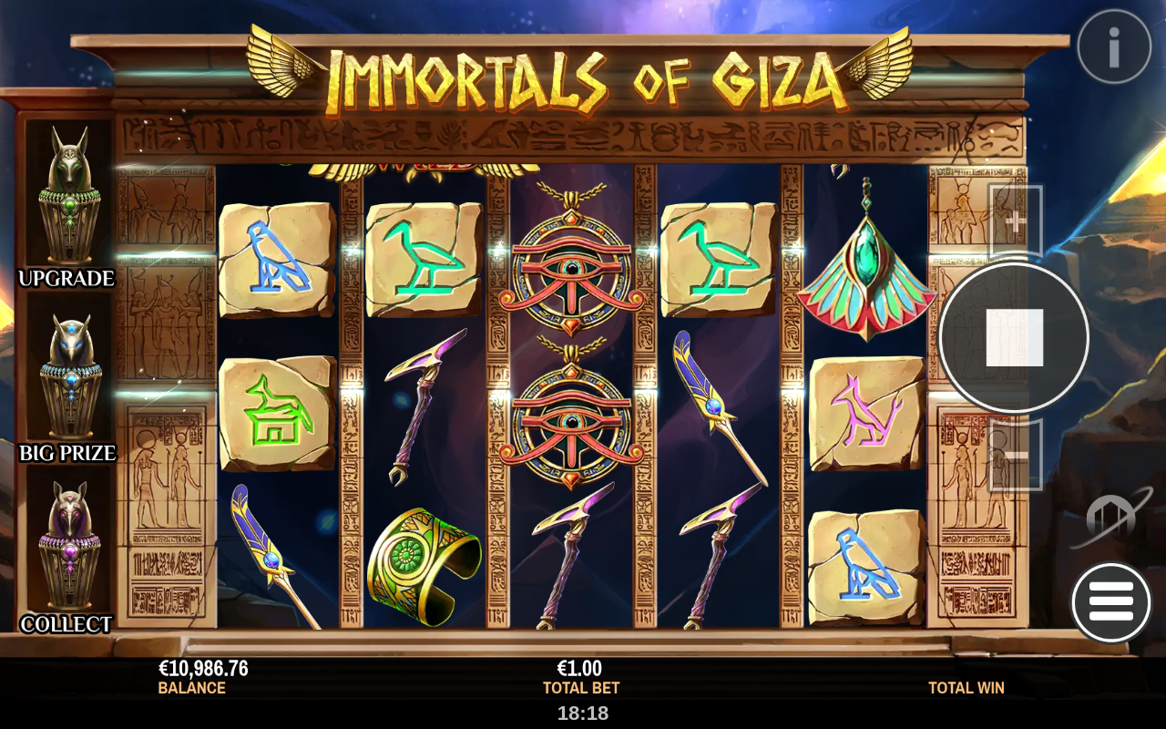 Immortals of Giza gameplay