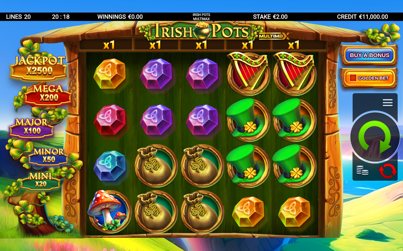Irish Pots MultiMax base game