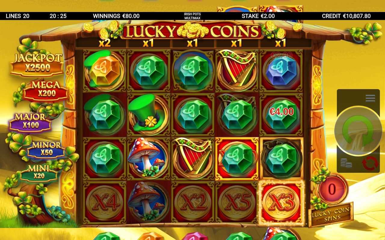 Irish Pots MultiMax bonus round