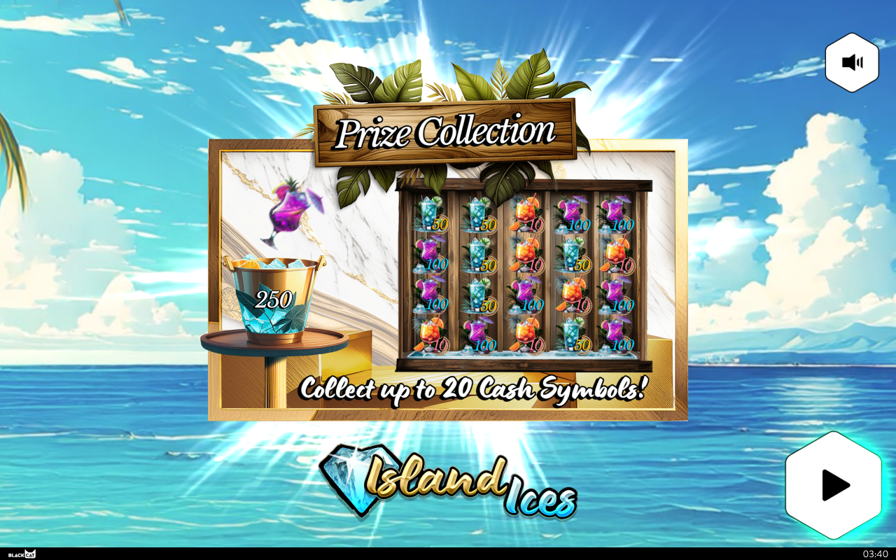 Island Ices information screen