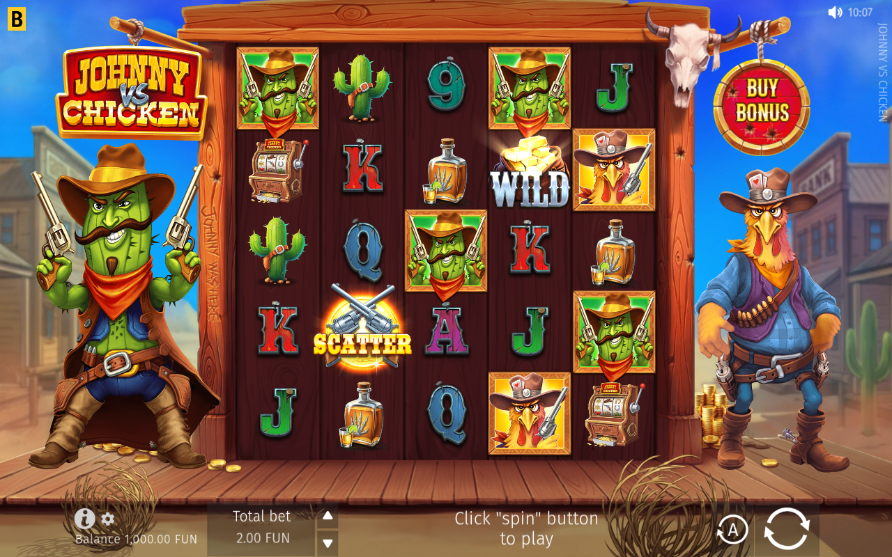 Johnny vs Chicken base game