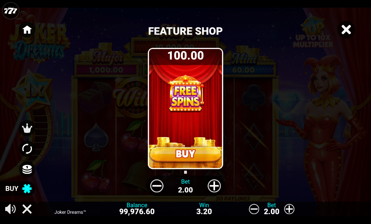 Joker Dreams bonus buy
