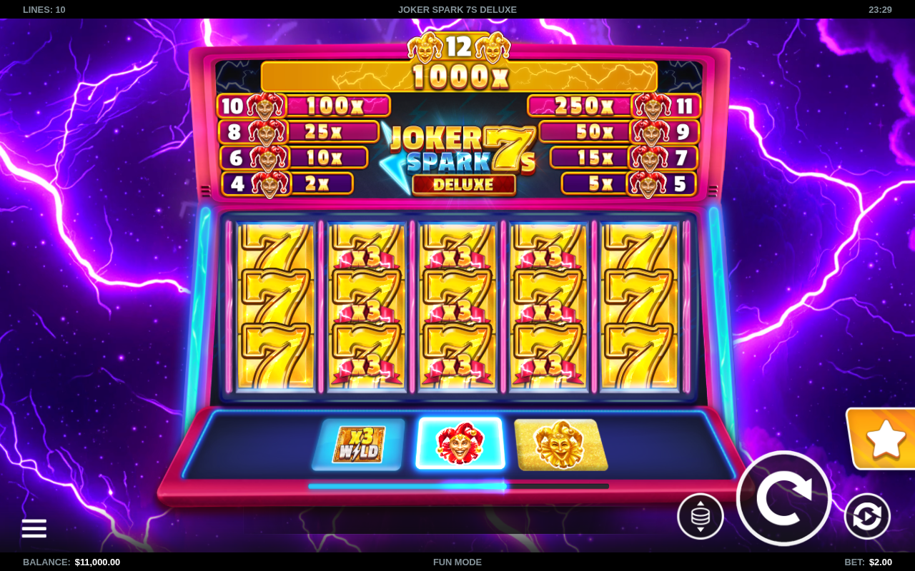 Joker Spark 7s Deluxe base game