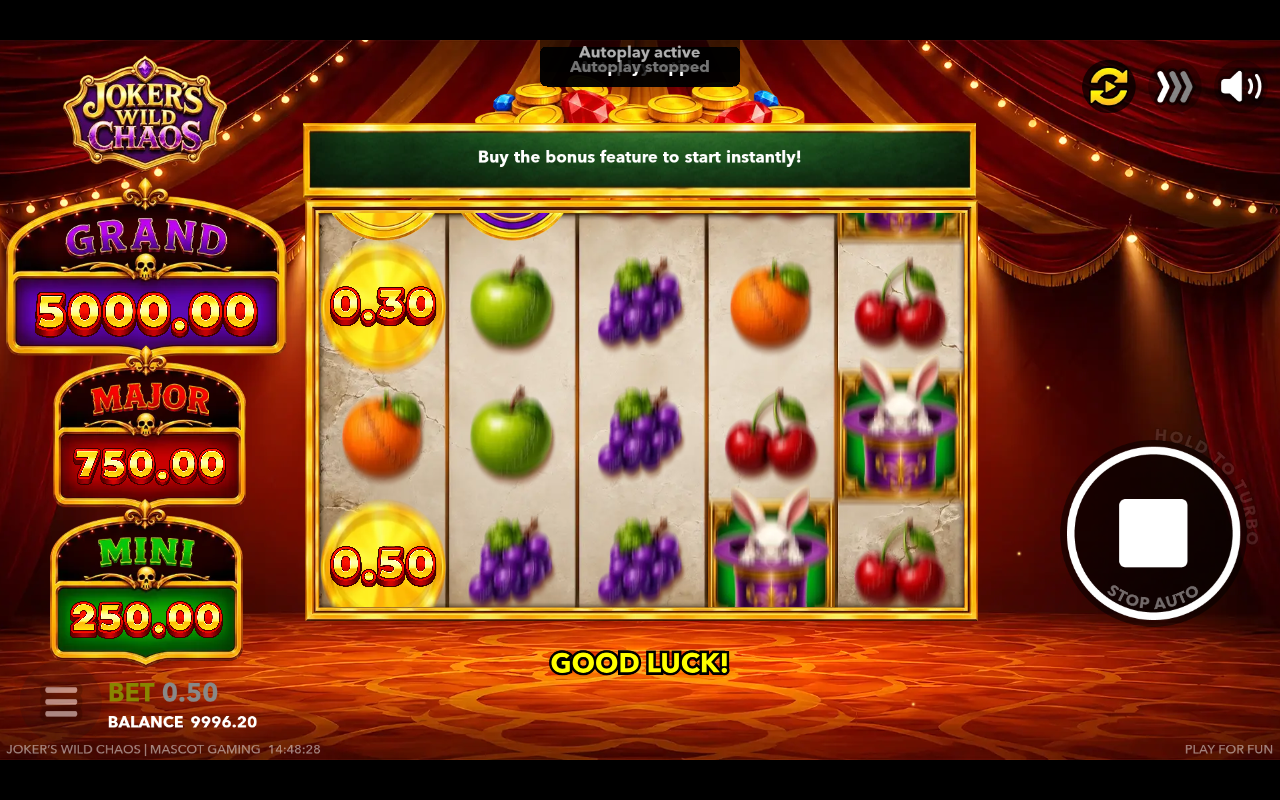 Jokers Wild Chaos gameplay