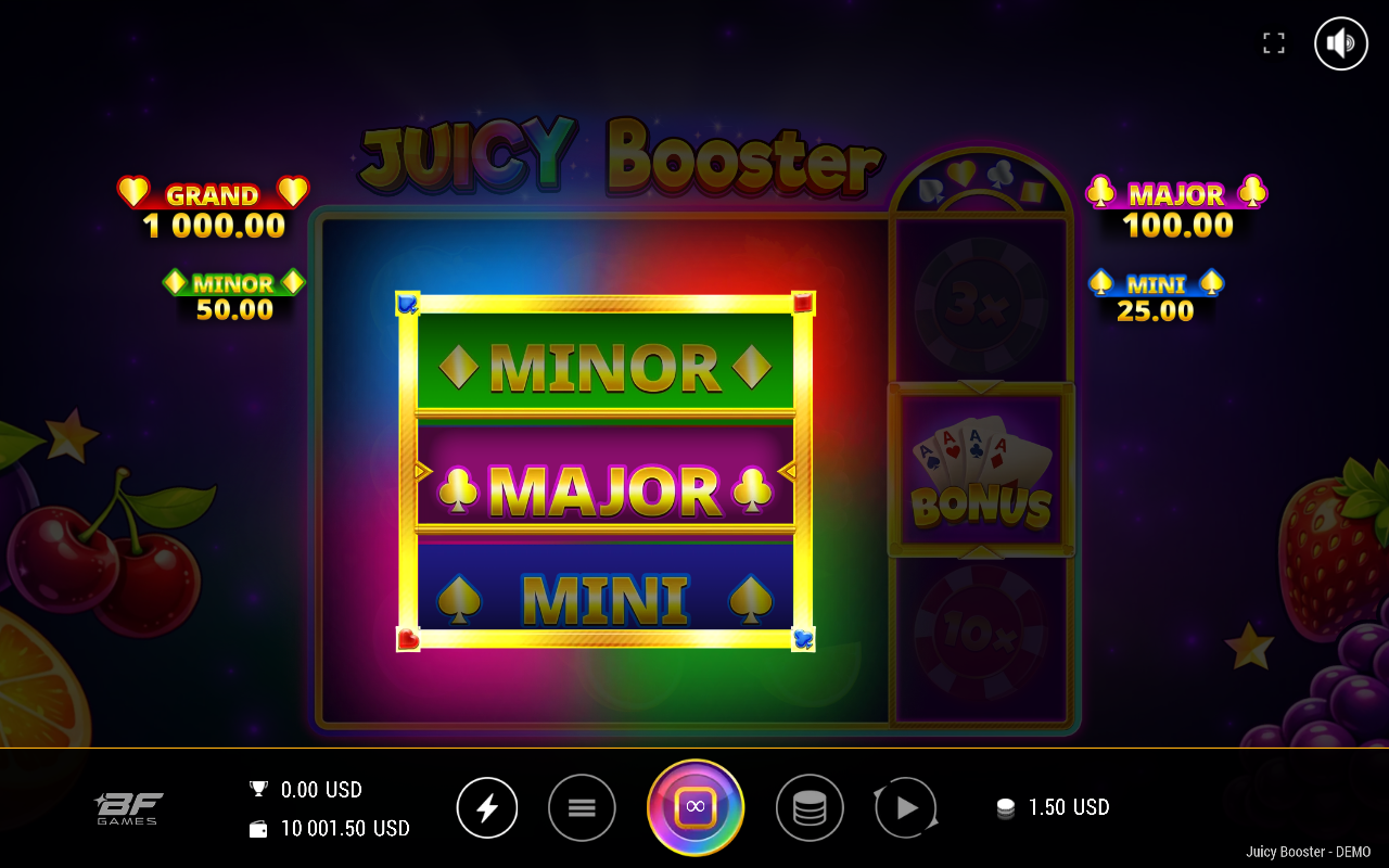 Juicy Booster gameplay
