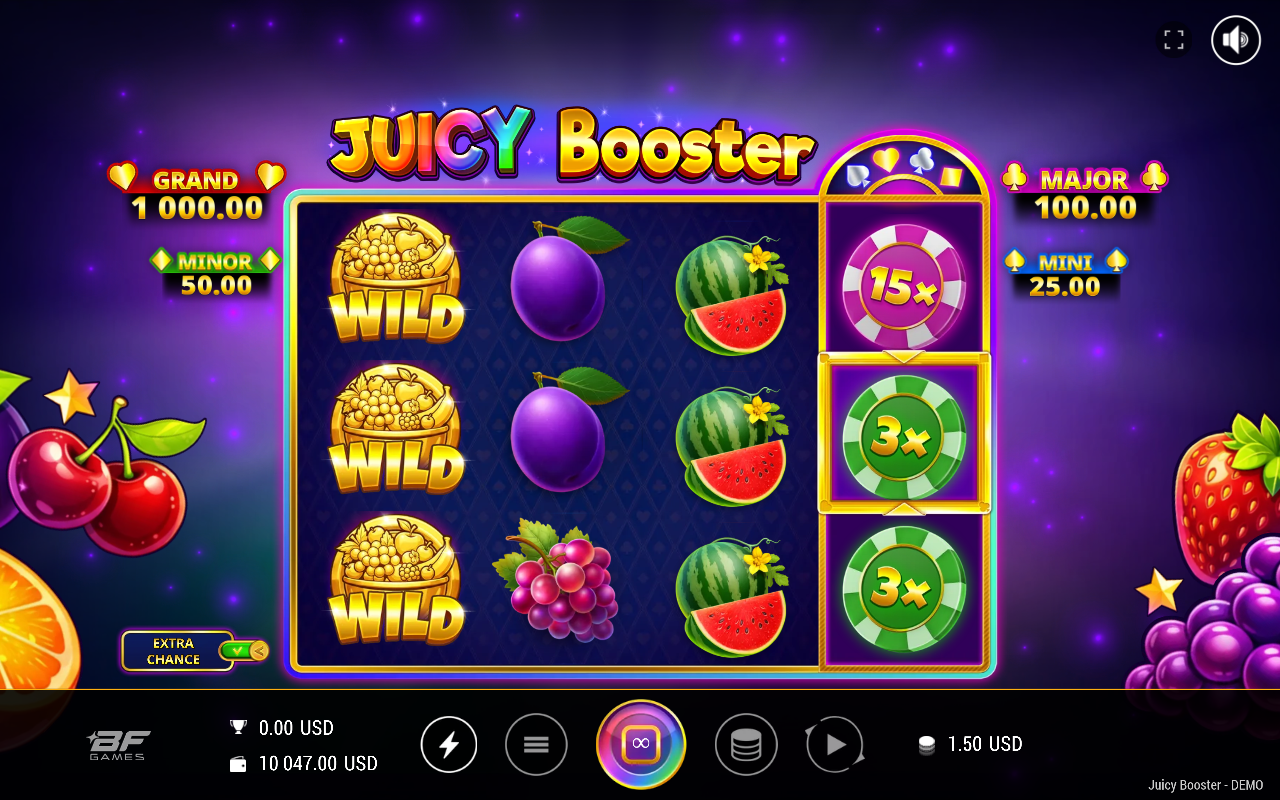 Juicy Booster gameplay