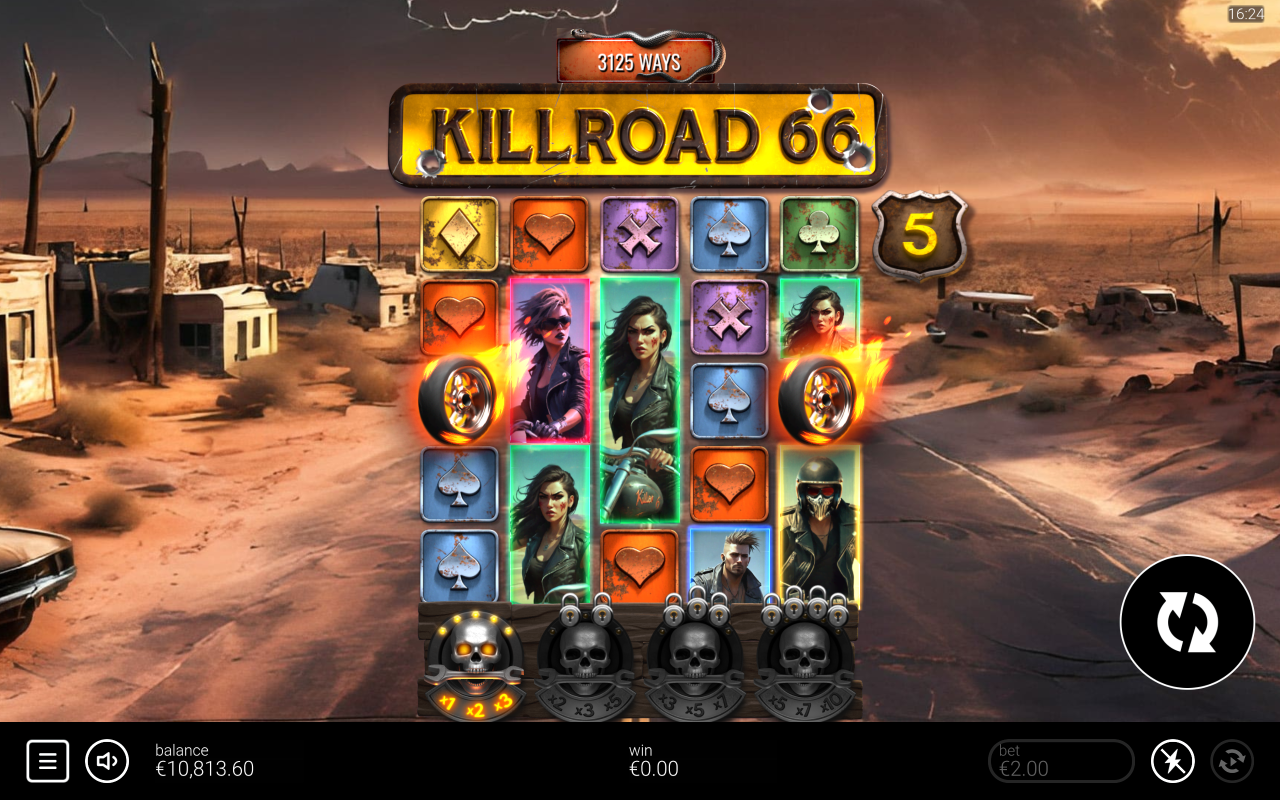 Killroad 66 bonus round