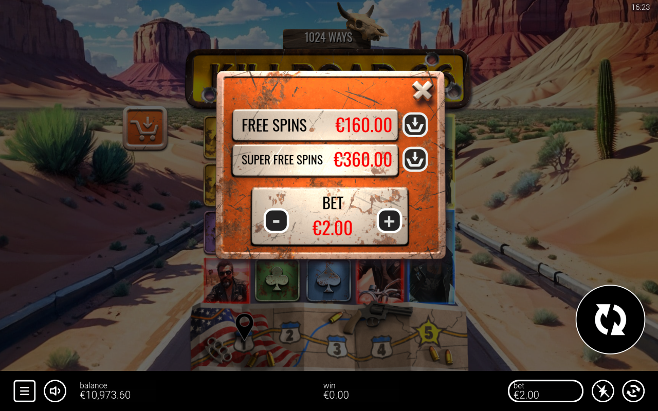 Killroad 66 bonus buy