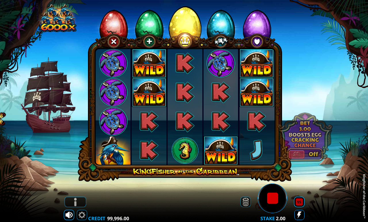 Kingfisher of the Caribbean gameplay